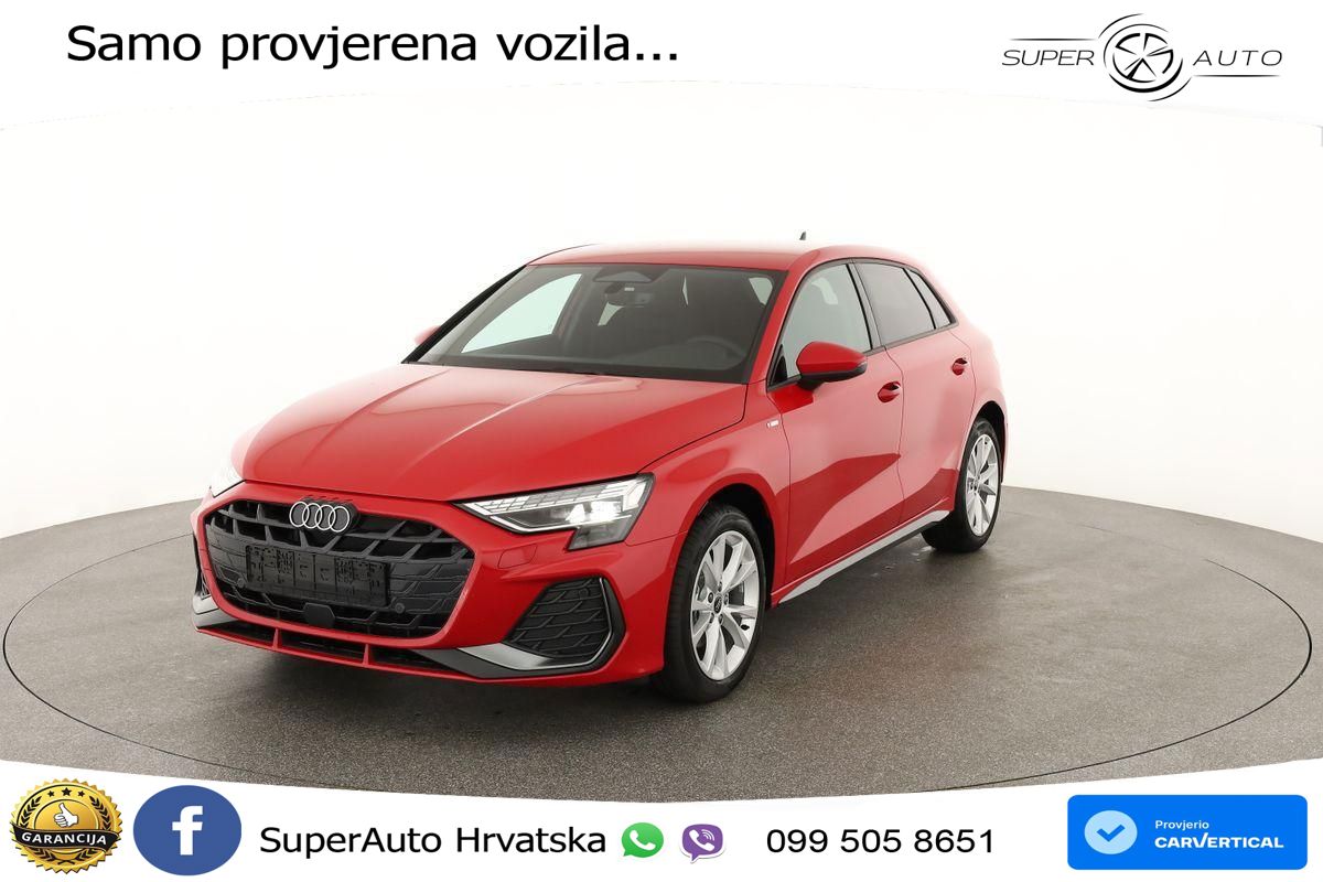 Audi A3 35 TFSI (150 KS) S tronic S line MATRIX+GR SJED+KAM