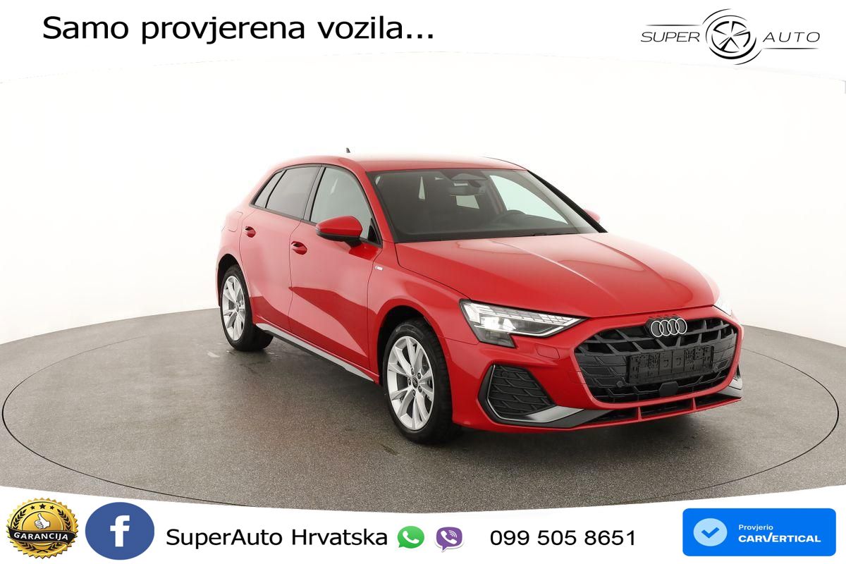 Audi A3 35 TFSI (150 KS) S tronic S line MATRIX+GR SJED+KAM