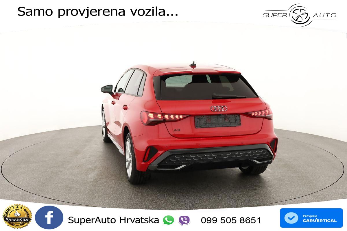 Audi A3 35 TFSI (150 KS) S tronic S line MATRIX+GR SJED+KAM