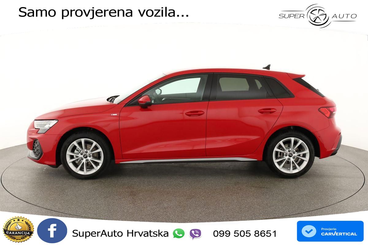 Audi A3 35 TFSI (150 KS) S tronic S line MATRIX+GR SJED+KAM