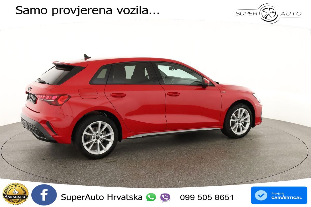 Audi A3 35 TFSI (150 KS) S tronic S line MATRIX+GR SJED+KAM
