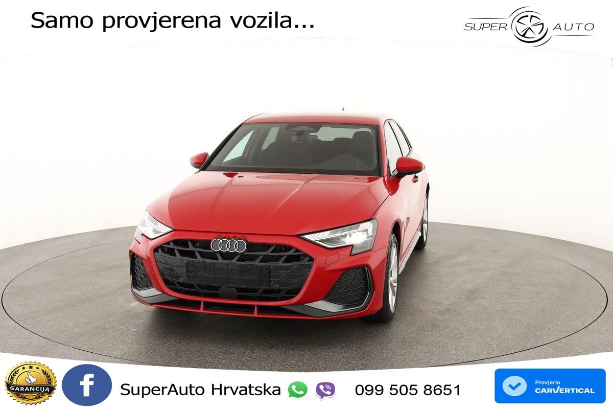Audi A3 35 TFSI (150 KS) S tronic S line MATRIX+GR SJED+KAM