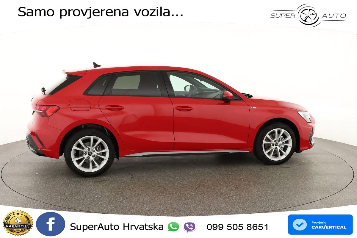 Audi A3 35 TFSI (150 KS) S tronic S line MATRIX+GR SJED+KAM