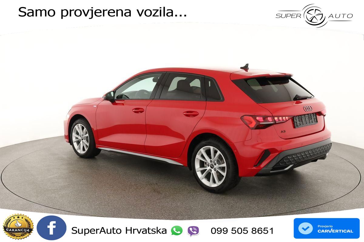 Audi A3 35 TFSI (150 KS) S tronic S line MATRIX+GR SJED+KAM