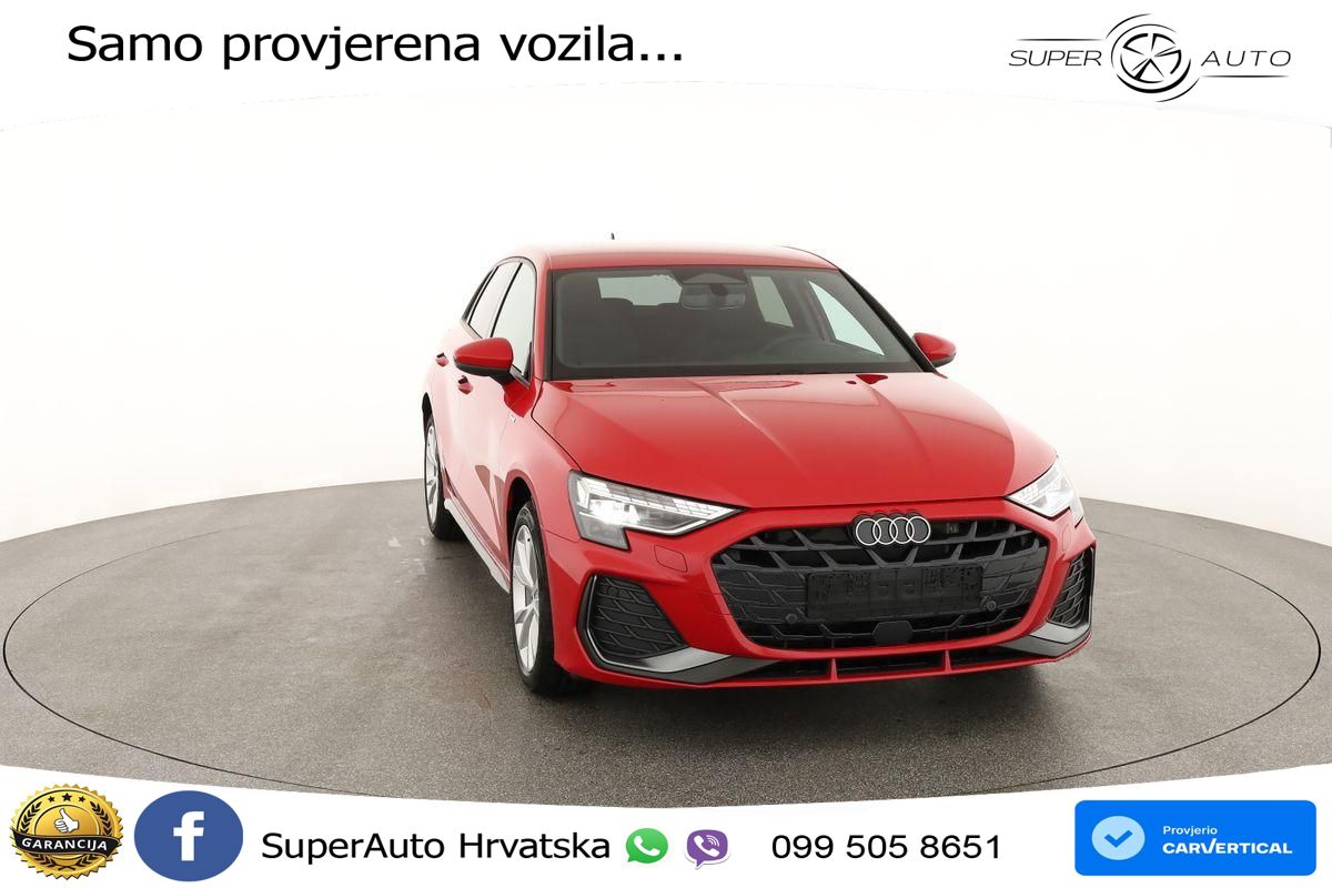 Audi A3 35 TFSI (150 KS) S tronic S line MATRIX+GR SJED+KAM