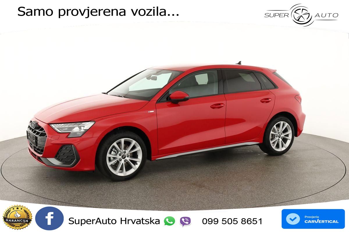Audi A3 35 TFSI (150 KS) S tronic S line MATRIX+GR SJED+KAM