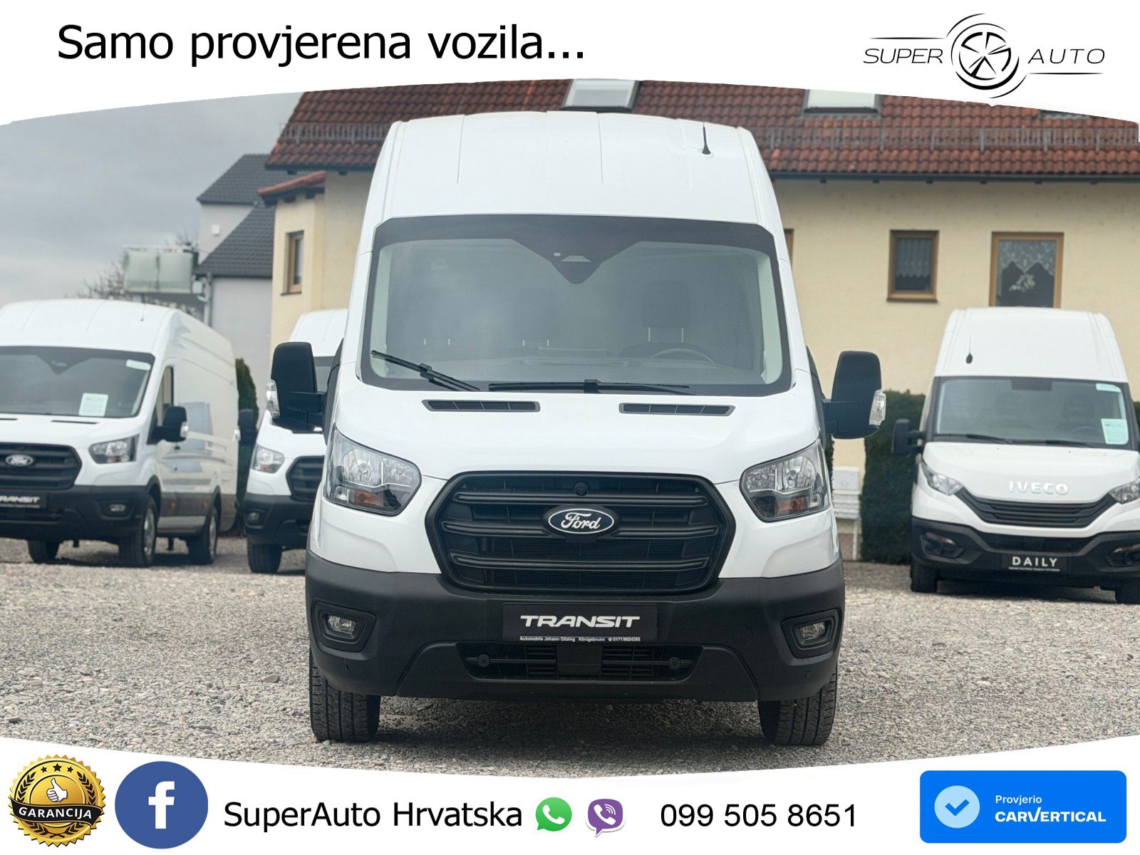 Ford TRANSIT 350 Trend L3H3 Kurz+Hoch AHK RFK SHZ AIR 131 KS