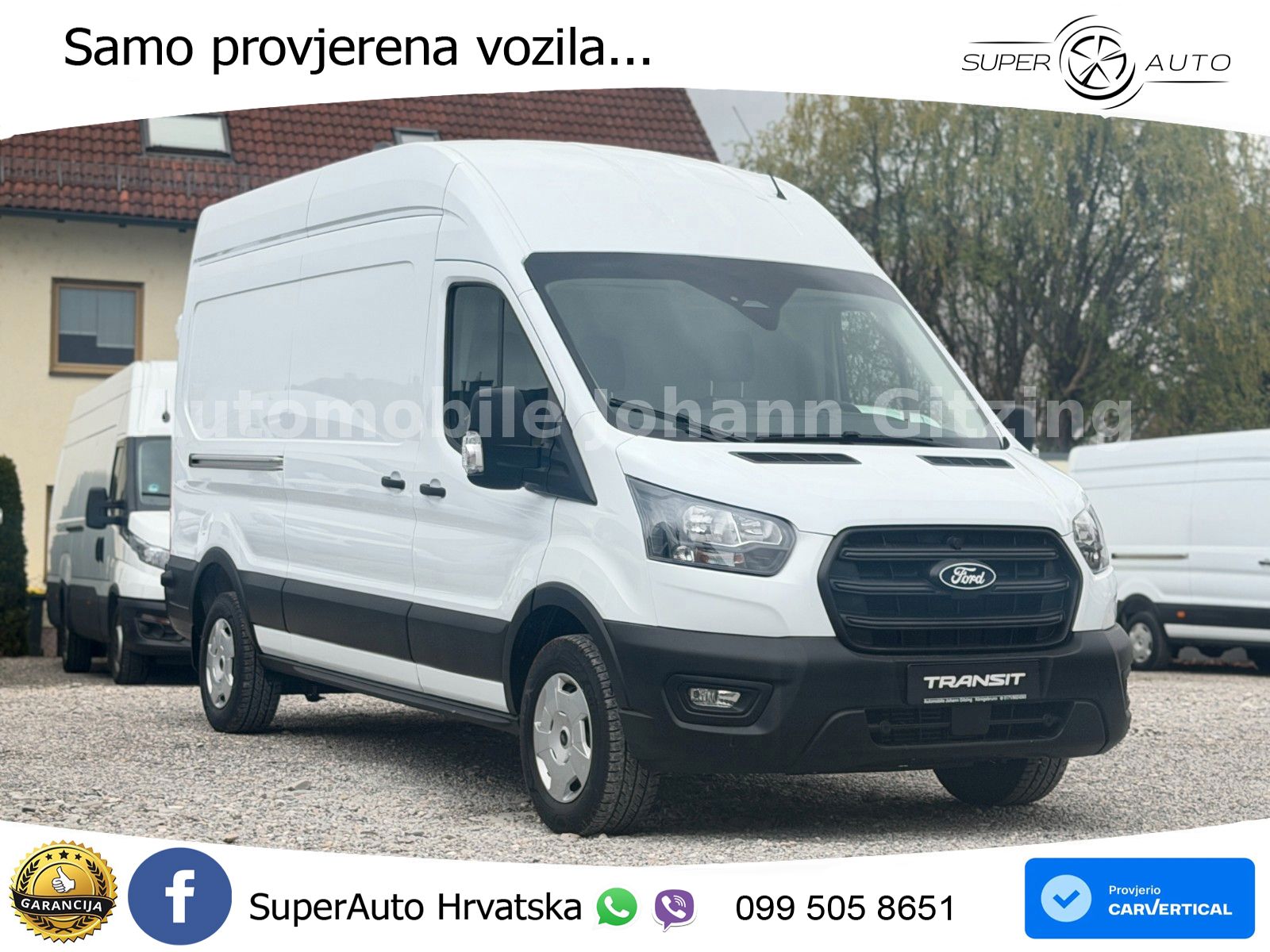 Ford TRANSIT 350 Trend L3H3 Kurz+Hoch AHK RFK SHZ AIR 131 KS