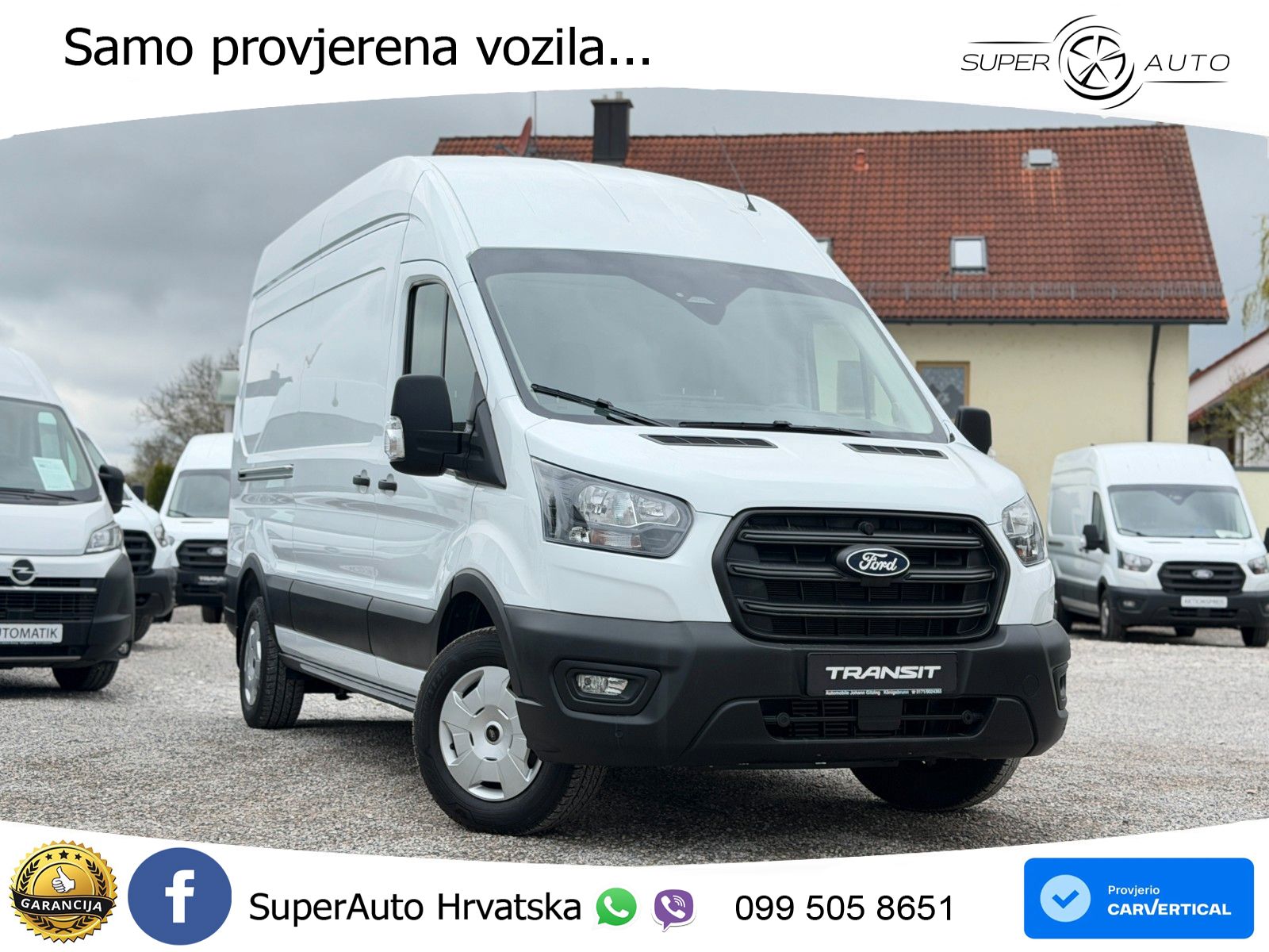 Ford TRANSIT 350 Trend L3H3 Kurz+Hoch AHK RFK SHZ AIR 131 KS