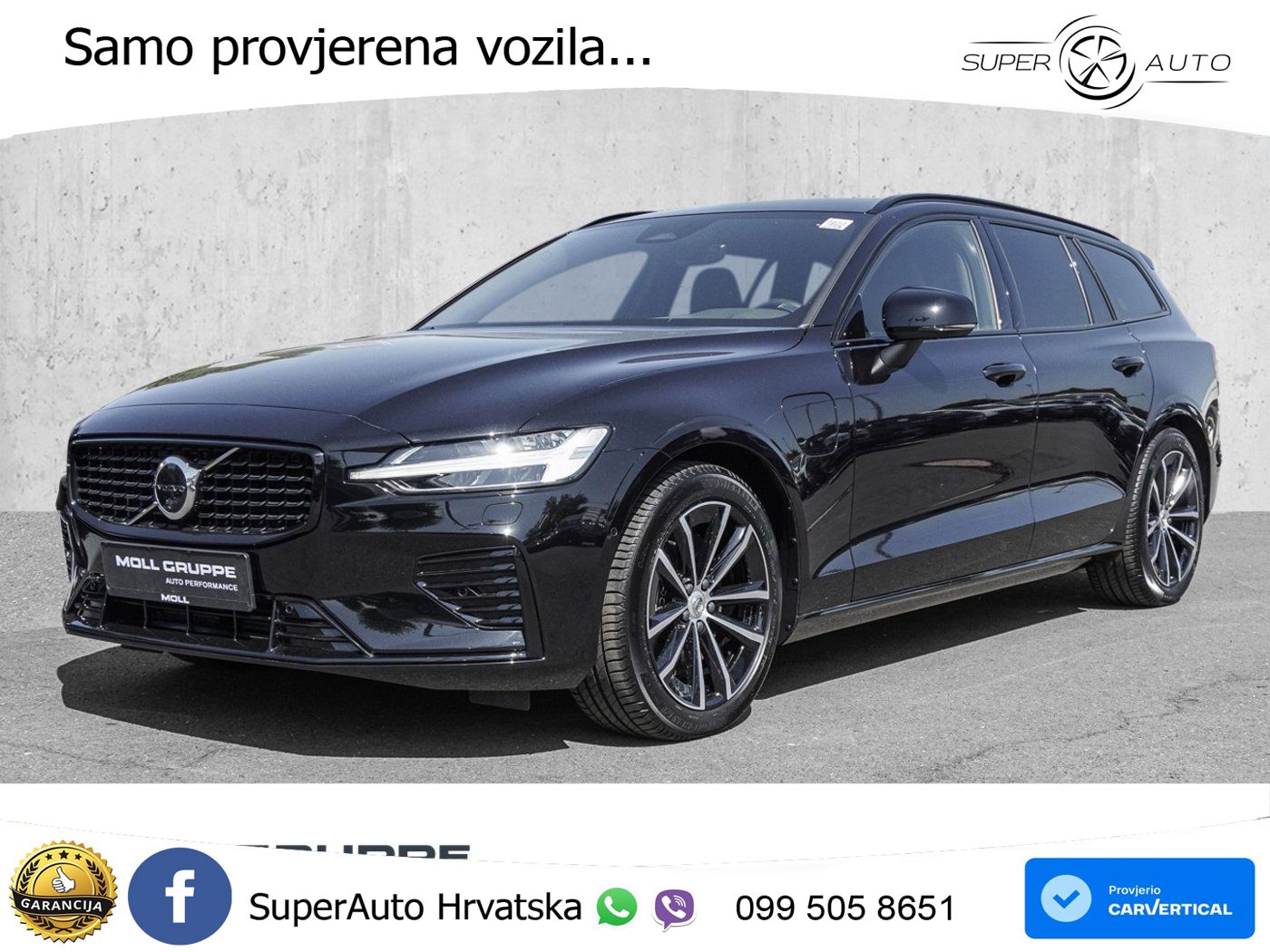 Volvo V60 2.0 T8 AWD Geartronic LED+GR SJED+ACC