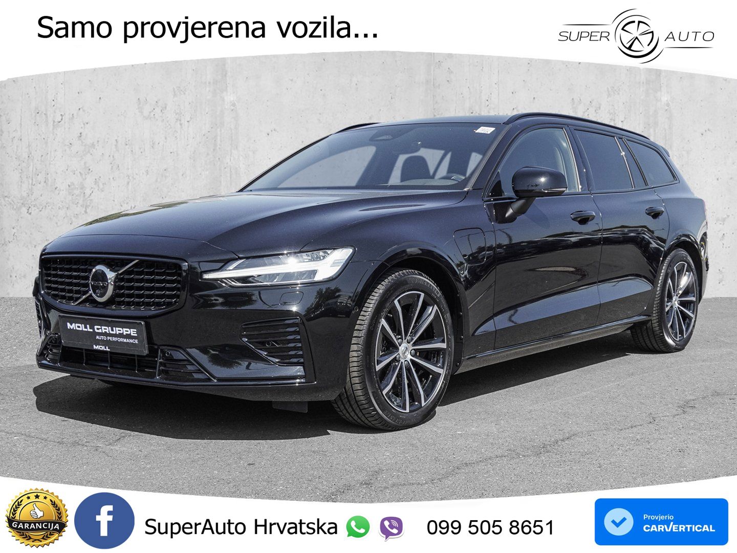 Volvo V60 2.0 T8 AWD Geartronic LED+GR SJED+ACC