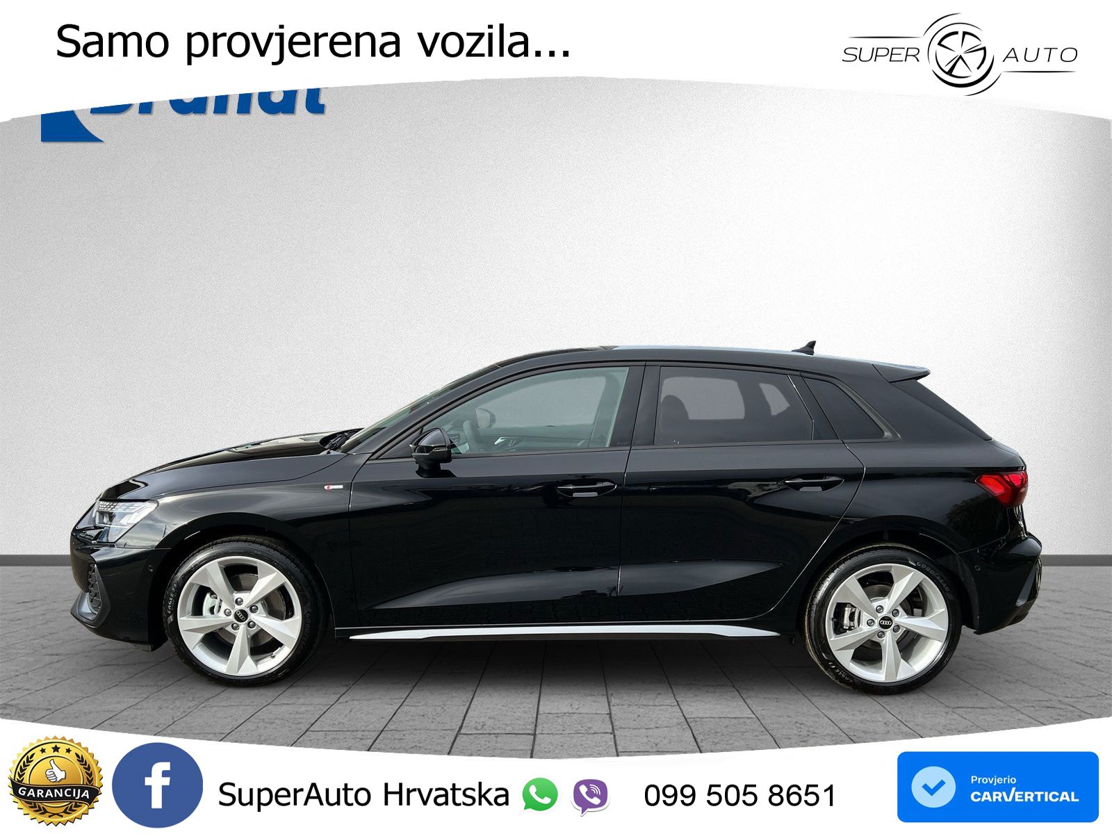 Audi A3 Sportback 40 TFSI (204 KS) quattro S tronic S line