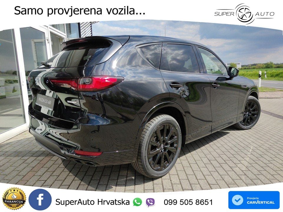 Mazda CX-60 3.3 e-Skyactiv D (254 KS) AWD Automatic LED+GR SJED+ACC