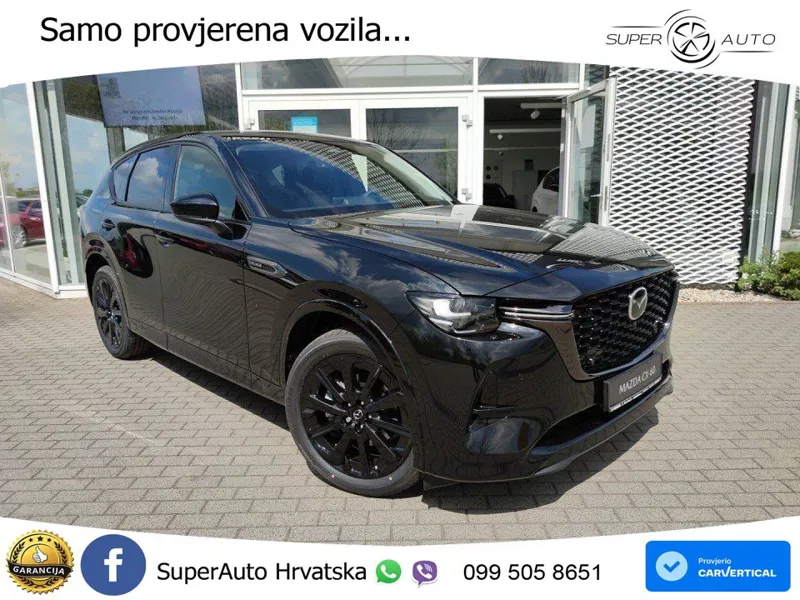 Mazda CX-60 3.3 e-Skyactiv D (254 KS) AWD Automatic LED+GR SJED+ACC