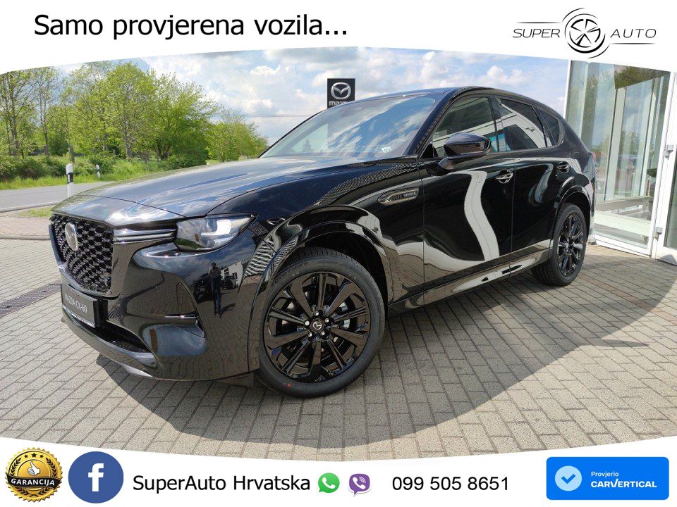 Mazda CX-60 3.3 e-Skyactiv D (254 KS) AWD Automatic LED+GR SJED+ACC