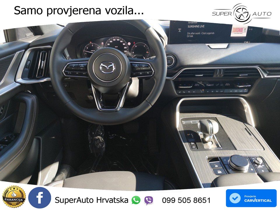 Mazda CX-60 3.3 e-Skyactiv D (254 KS) AWD Automatic LED+GR SJED+ACC