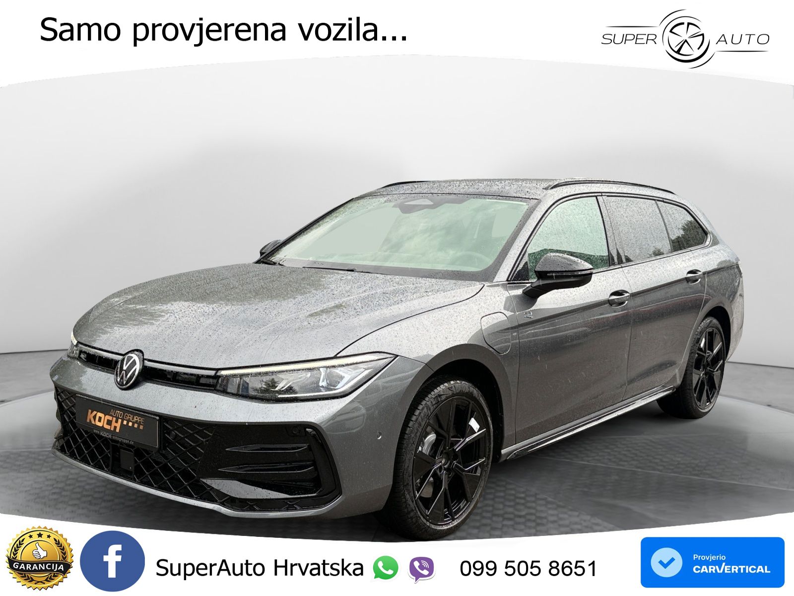 Volkswagen Passat Variant 1.5 TSI (272 KS) eHybrid DSG R-Line ACC+HEAD+4xGR SJED+360+PANO