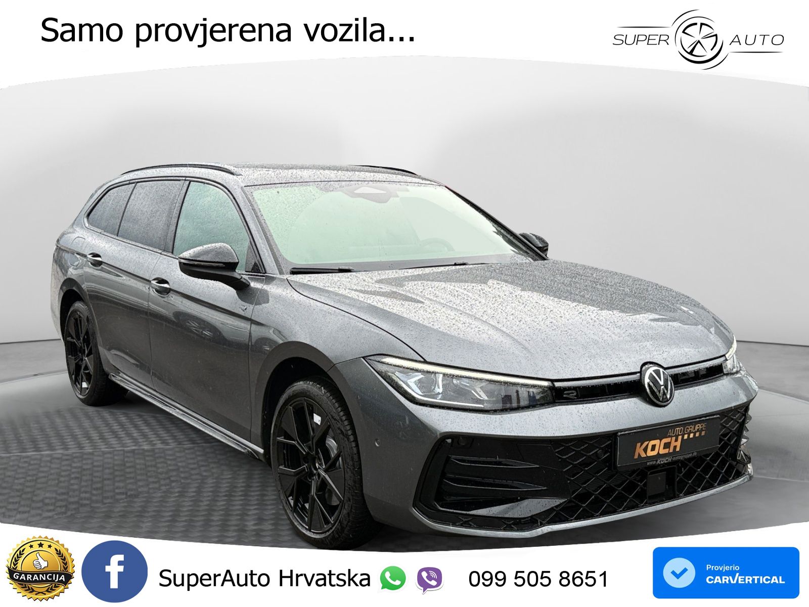 Volkswagen Passat Variant 1.5 TSI (272 KS) eHybrid DSG R-Line ACC+HEAD+4xGR SJED+360+PANO