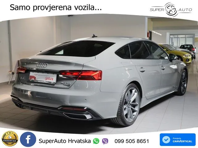 Audi A5 Sportback 40 TDI (204 KS) quattro S tronic S line MATRIX+GR SJED+KAM