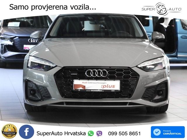 Audi A5 Sportback 40 TDI (204 KS) quattro S tronic S line MATRIX+GR SJED+KAM
