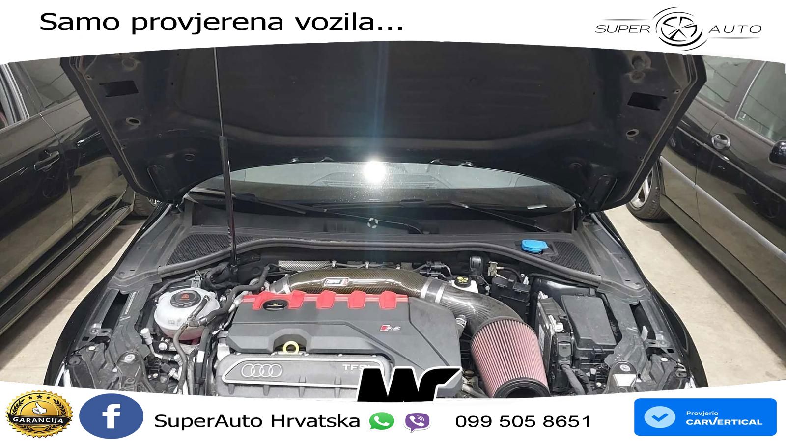 Audi RS3 Sedan 2.5 TFSI (400 KS) quattro S tronic LED+GR SJED+ACC