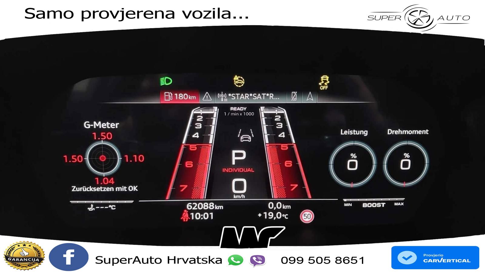 Audi RS3 Sedan 2.5 TFSI (400 KS) quattro S tronic LED+GR SJED+ACC