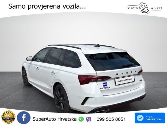 Škoda Octavia Combi RS 2.0 TDI (200 KS) DSG LED+GR SJED+ACC