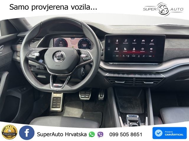 Škoda Octavia Combi RS 2.0 TDI (200 KS) DSG LED+GR SJED+ACC