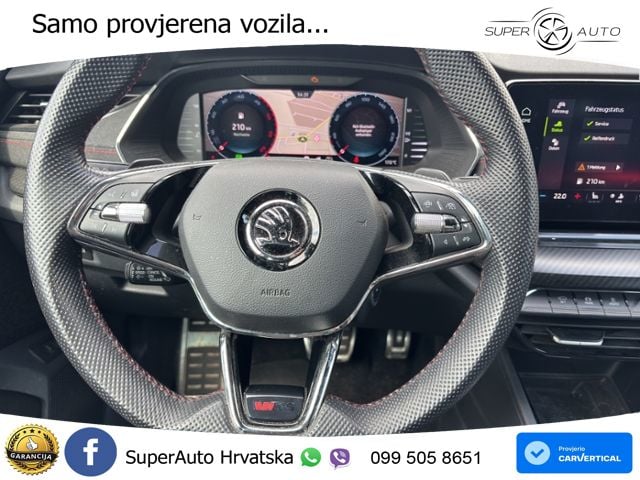 Škoda Octavia Combi RS 2.0 TDI (200 KS) DSG LED+GR SJED+ACC