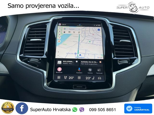 Volvo XC90 2.0 B5 Diesel AWD Automatic ZRAČNI+ACC+GR SJED+KAM+PANO