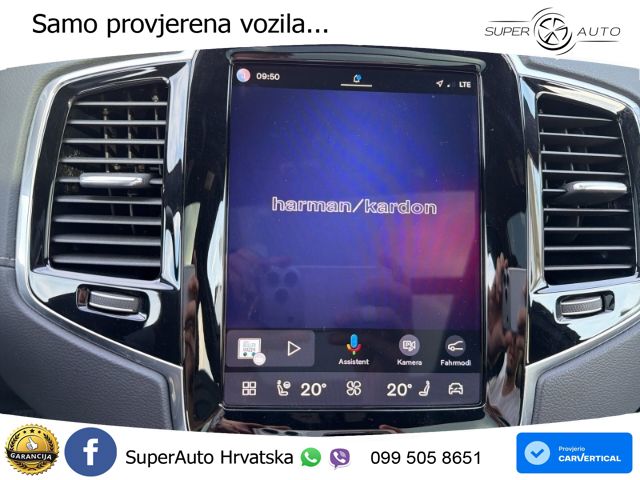 Volvo XC90 2.0 B5 Diesel AWD Automatic ZRAČNI+ACC+GR SJED+KAM+PANO