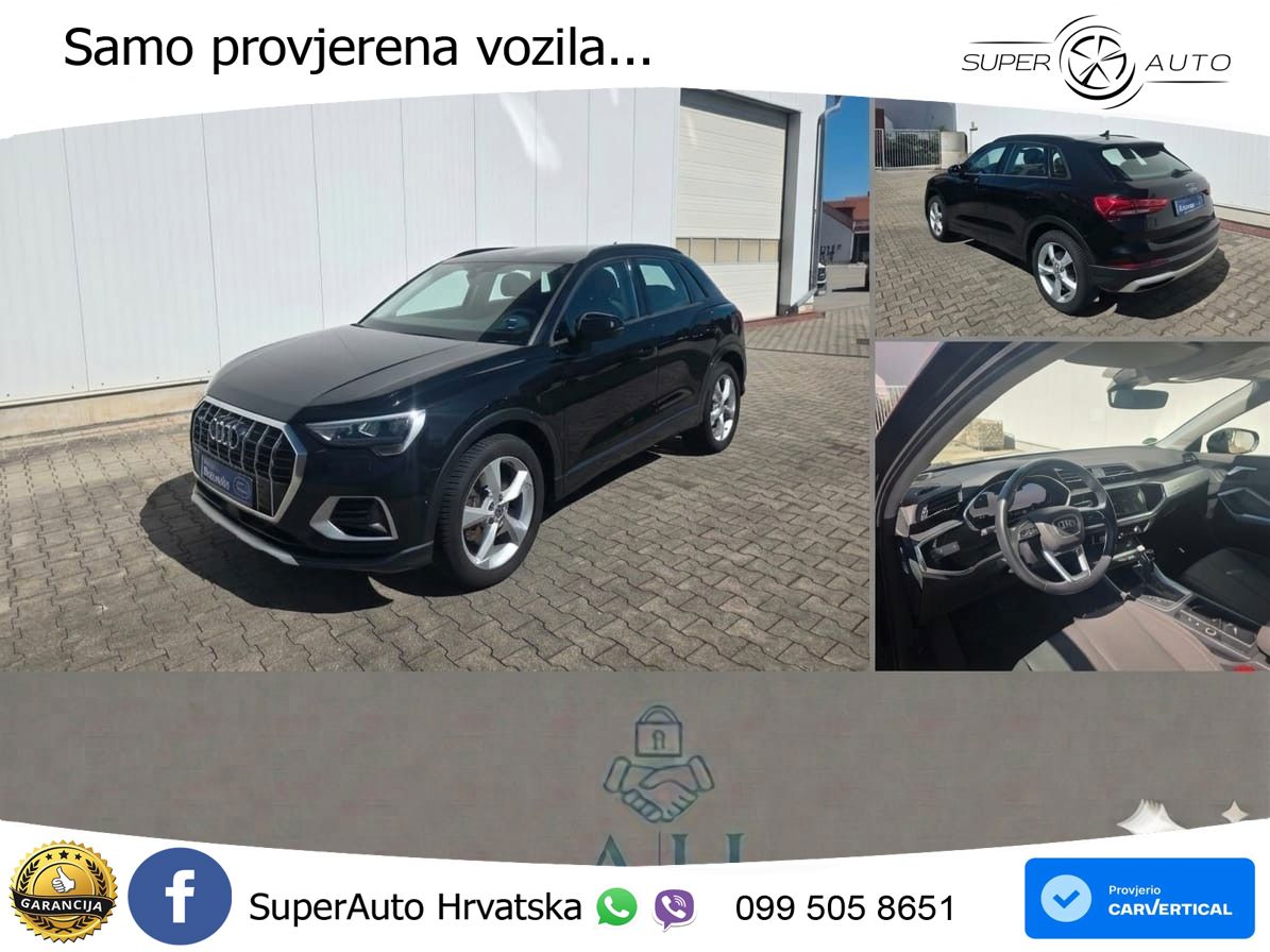 Audi Q3 45 TFSI (230 KS) quattro S tronic LED+GR SJED+ACC