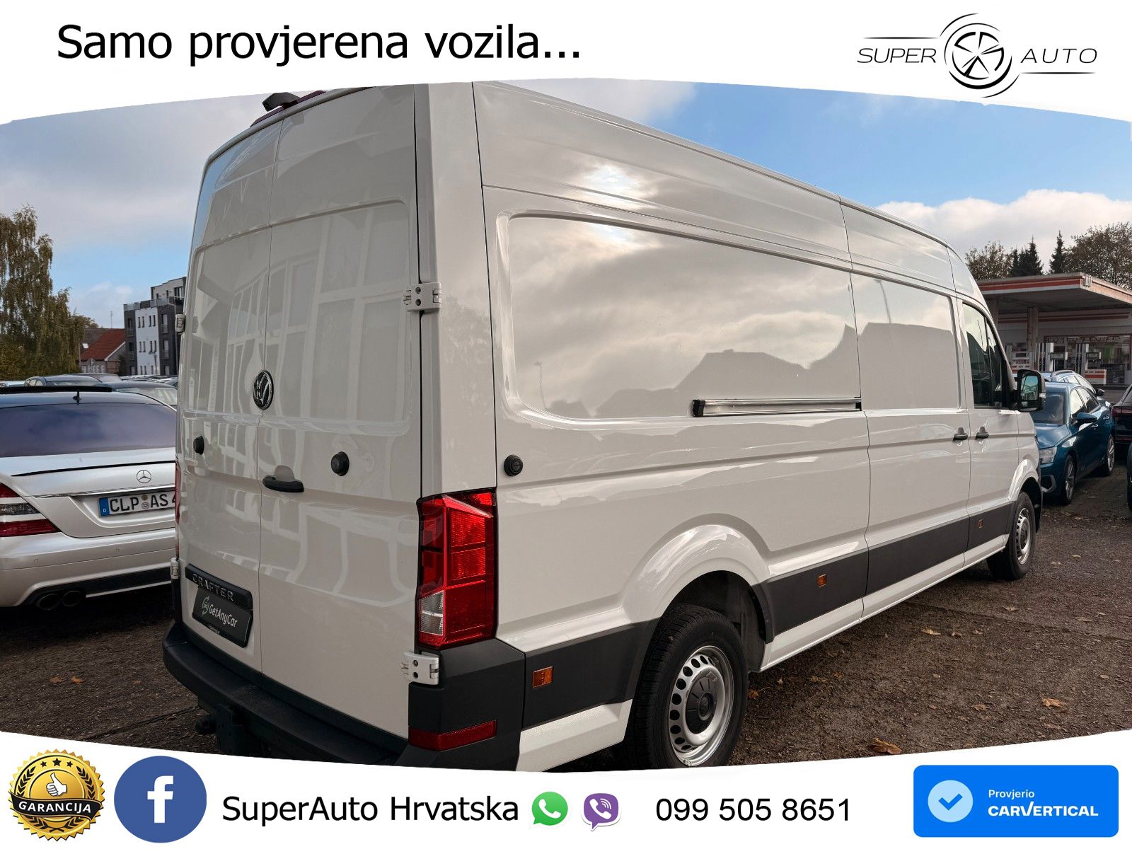 Volkswagen Crafter 35 lang Hochdach FWD V-Pit+LED+RFK+PDC 140 KS