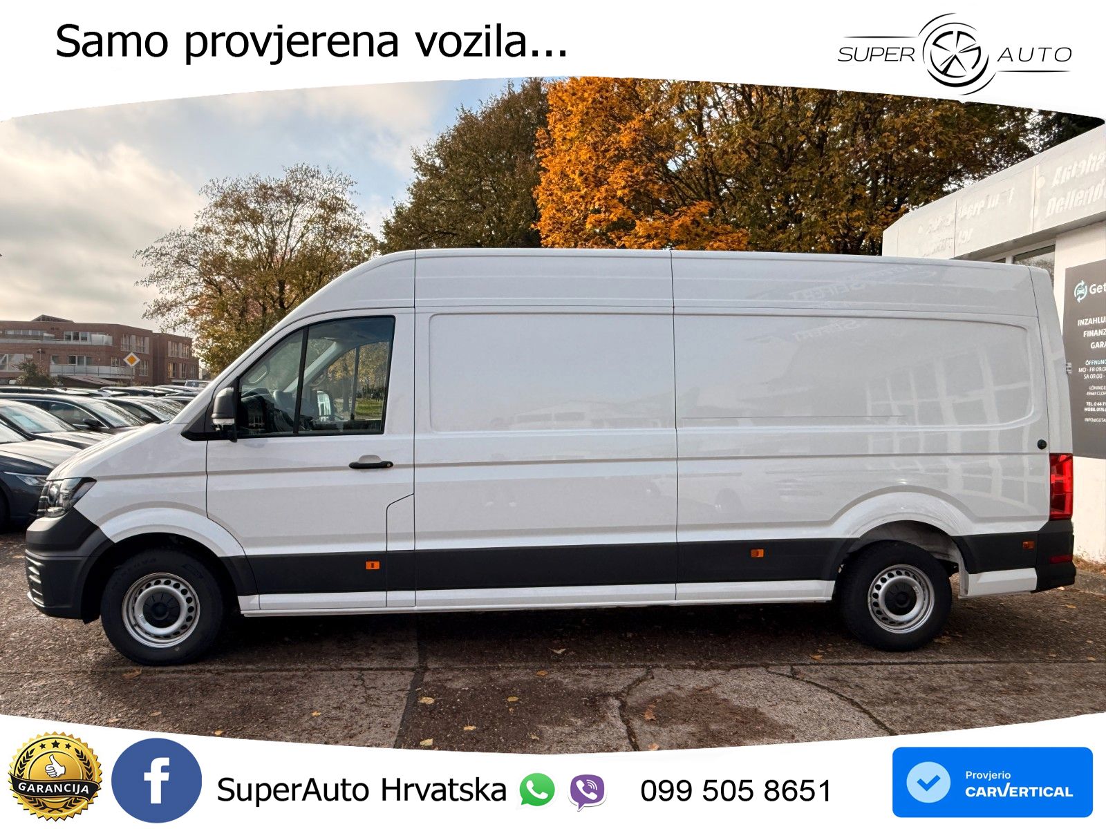 Volkswagen Crafter 35 lang Hochdach FWD V-Pit+LED+RFK+PDC 140 KS