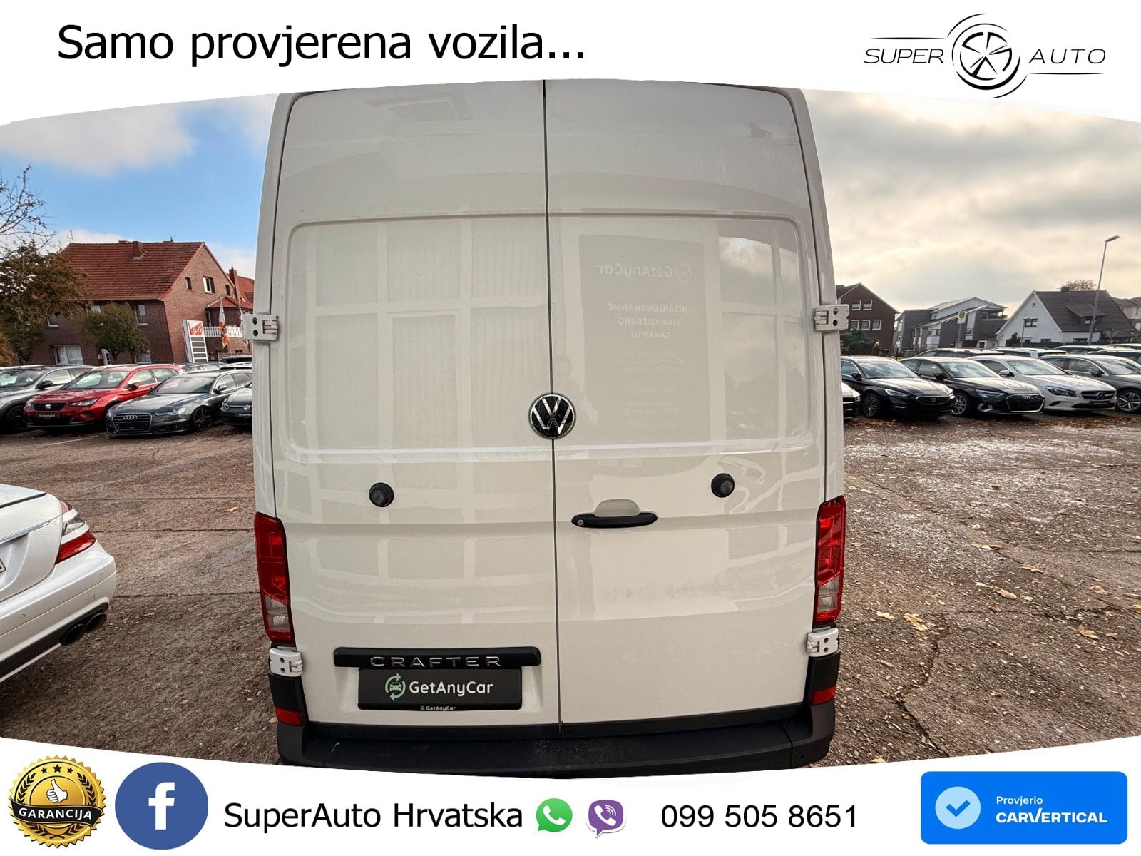 Volkswagen Crafter 35 lang Hochdach FWD V-Pit+LED+RFK+PDC 140 KS