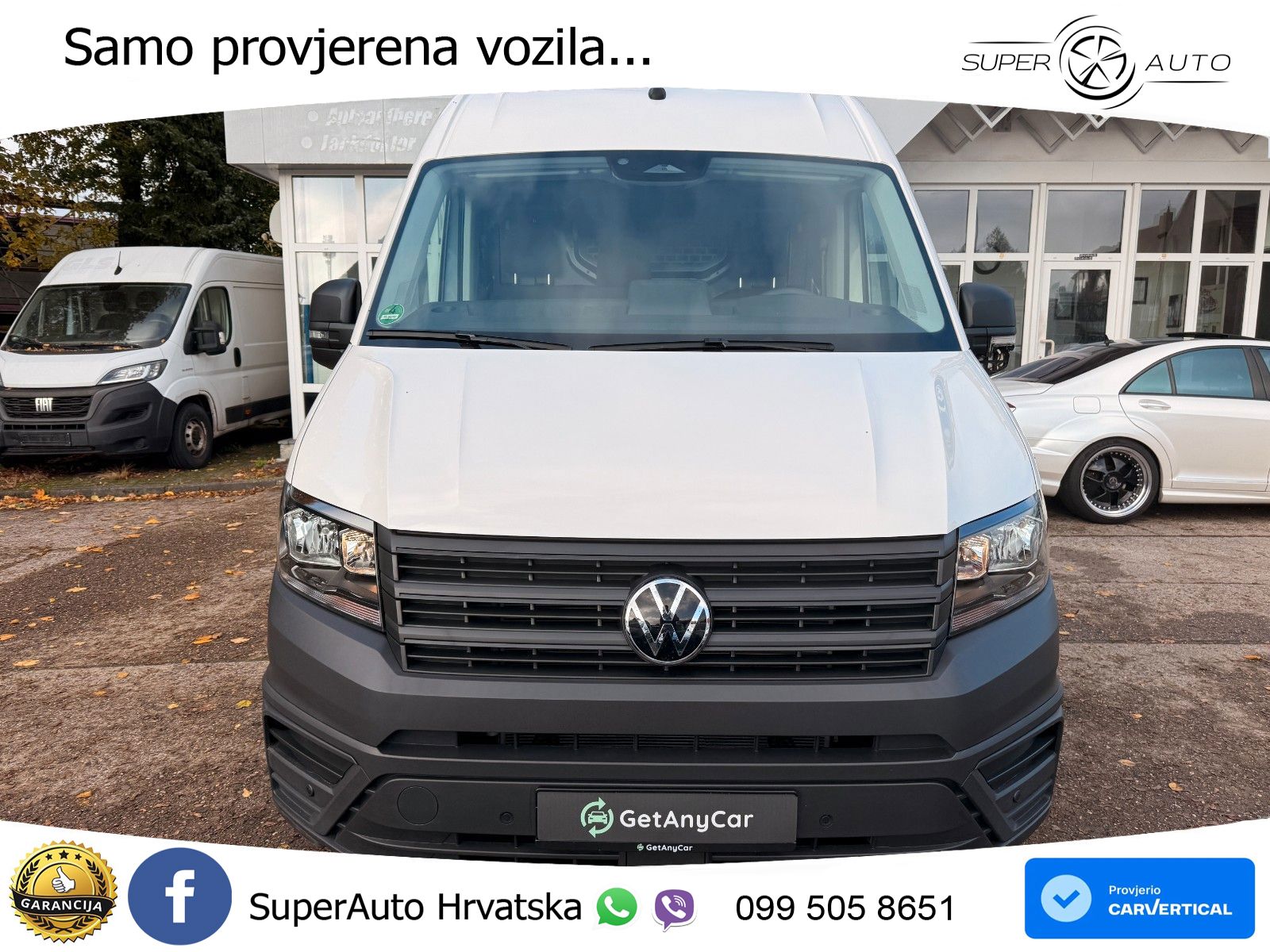 Volkswagen Crafter 35 lang Hochdach FWD V-Pit+LED+RFK+PDC 140 KS