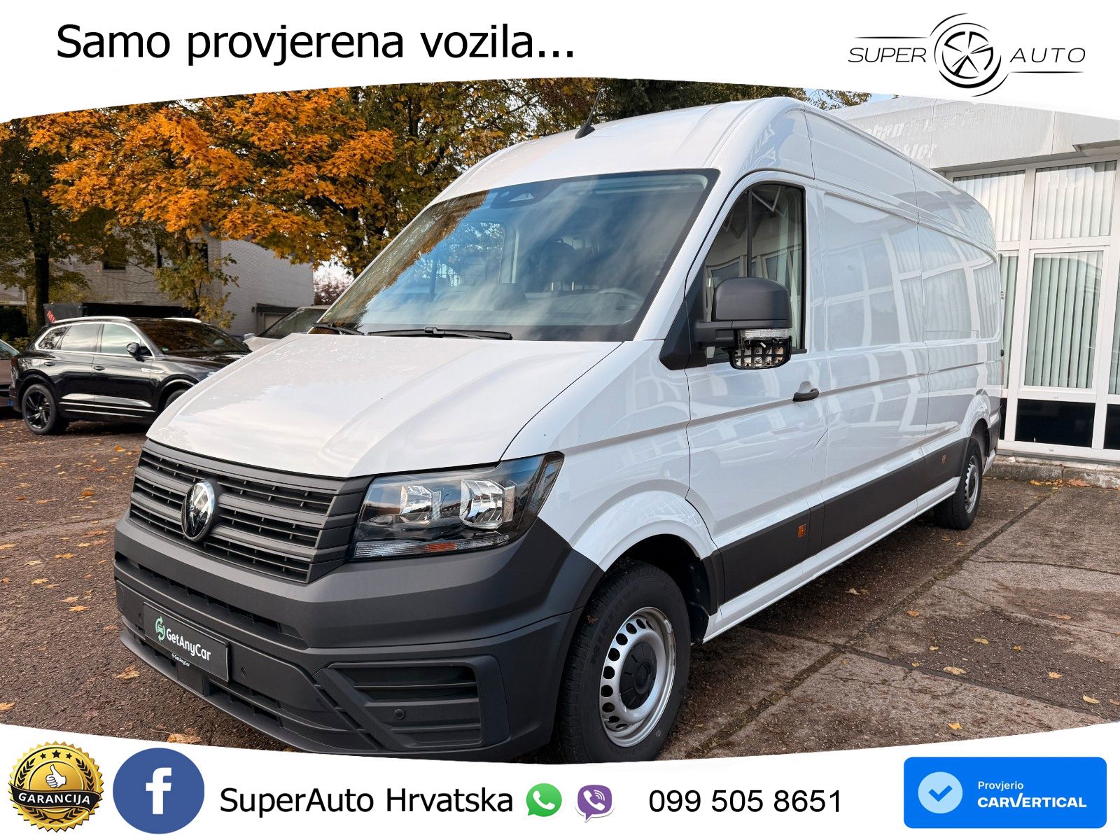 Volkswagen Crafter 35 lang Hochdach FWD V-Pit+LED+RFK+PDC 140 KS