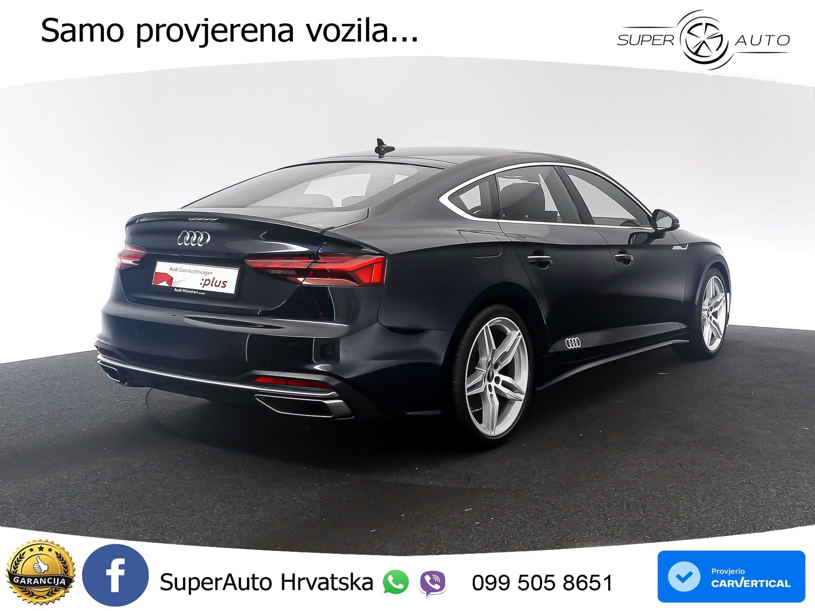 Audi A5 Sportback  40 TFSI (204 KS) S tronic advanced