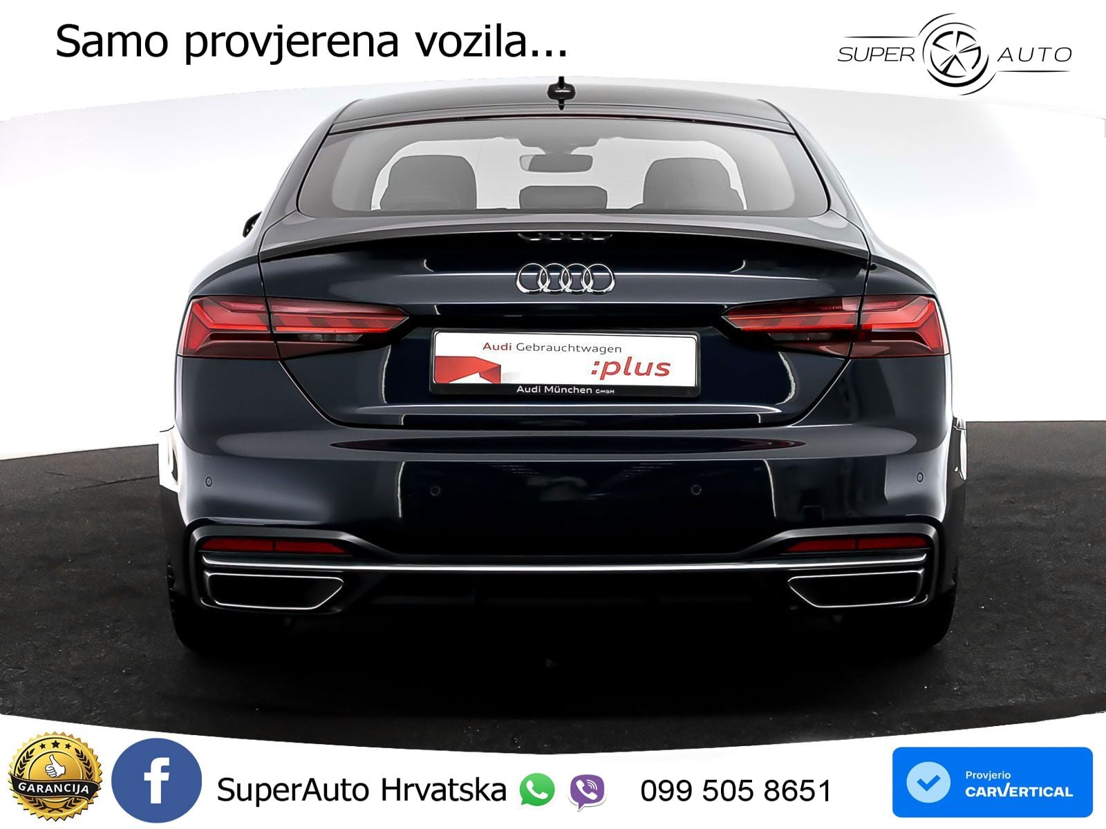 Audi A5 Sportback  40 TFSI (204 KS) S tronic advanced