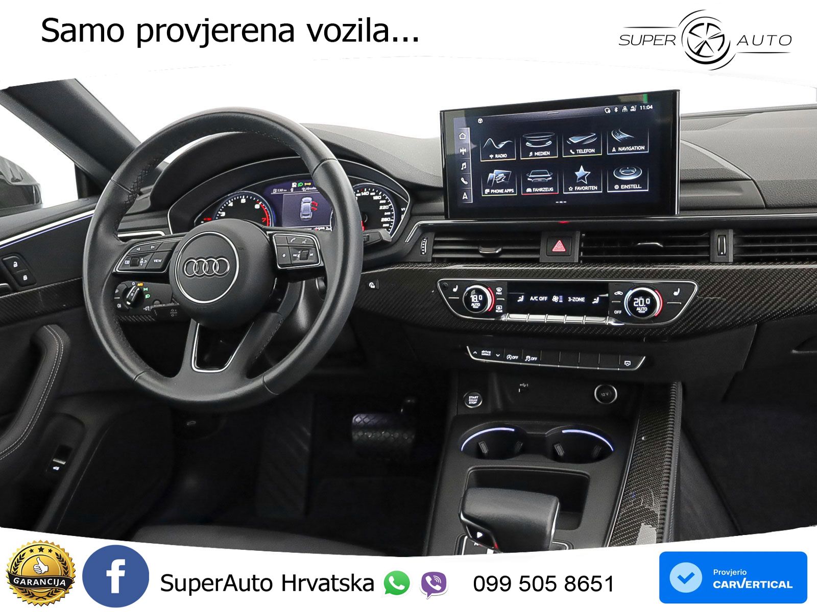 Audi A5 Sportback  40 TFSI (204 KS) S tronic advanced