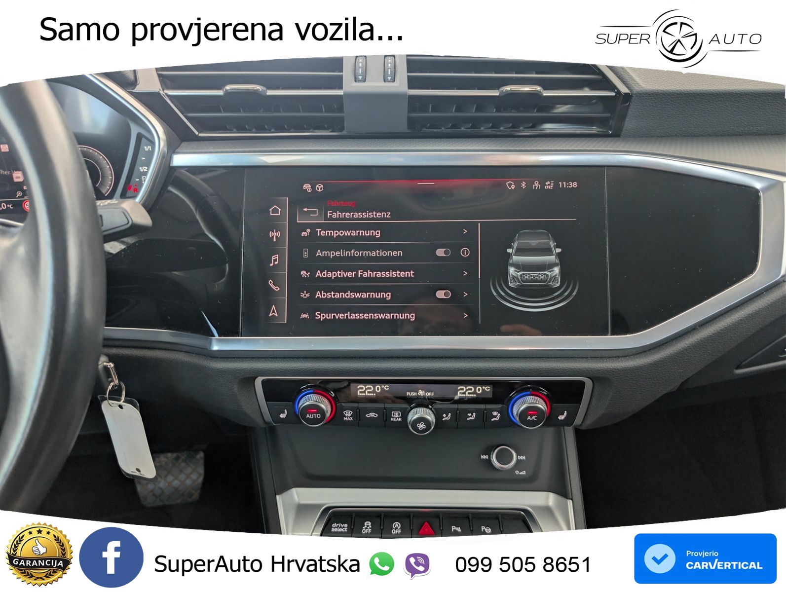 Audi Q3 Sportback 40 TDI (200 KS) quattro S tronic LED+GR SJED+ACC