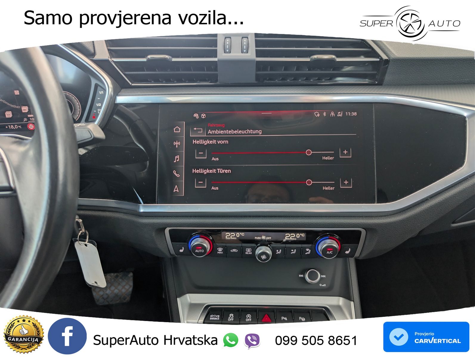 Audi Q3 Sportback 40 TDI (200 KS) quattro S tronic LED+GR SJED+ACC