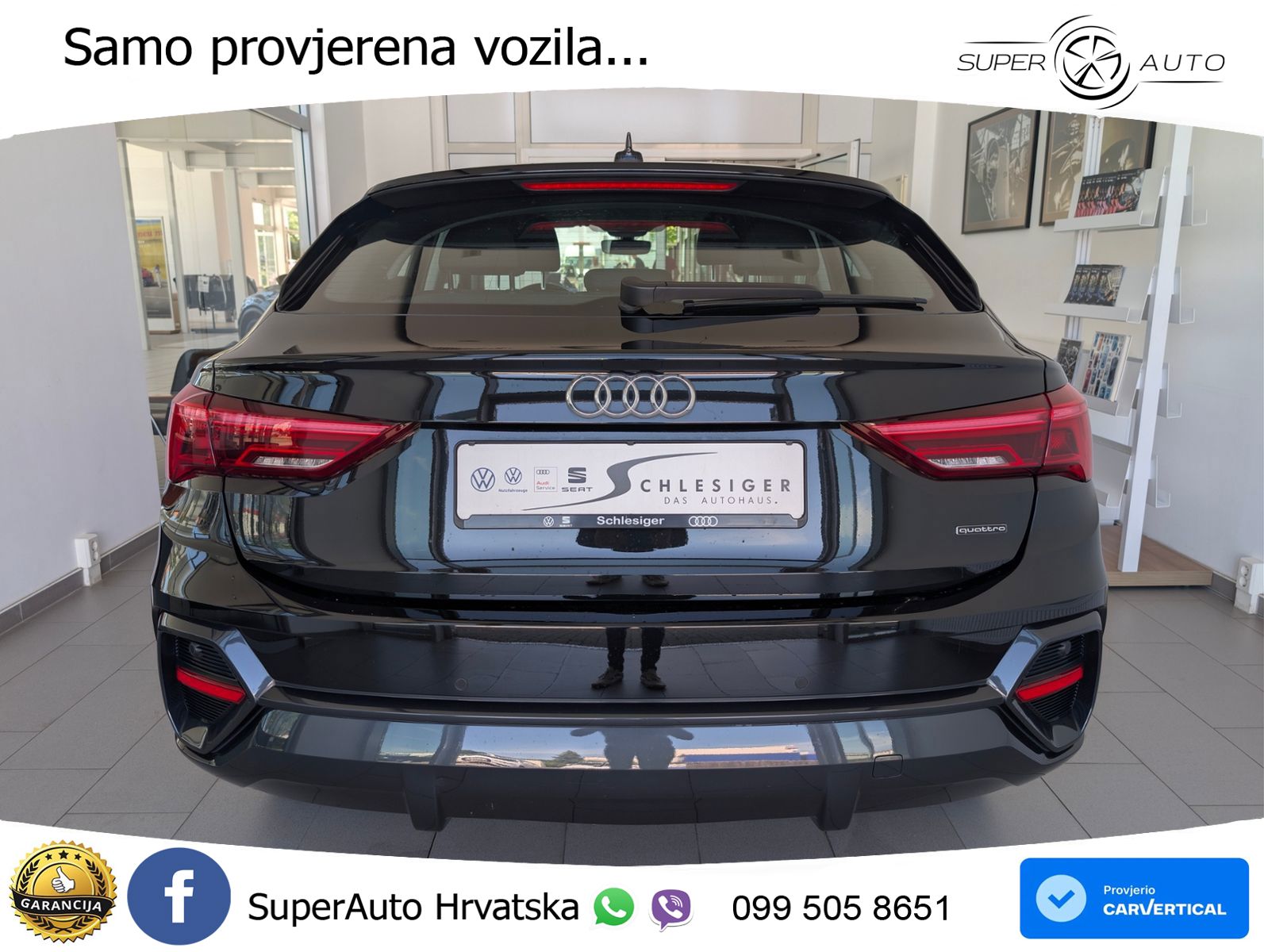 Audi Q3 Sportback 40 TDI (200 KS) quattro S tronic LED+GR SJED+ACC