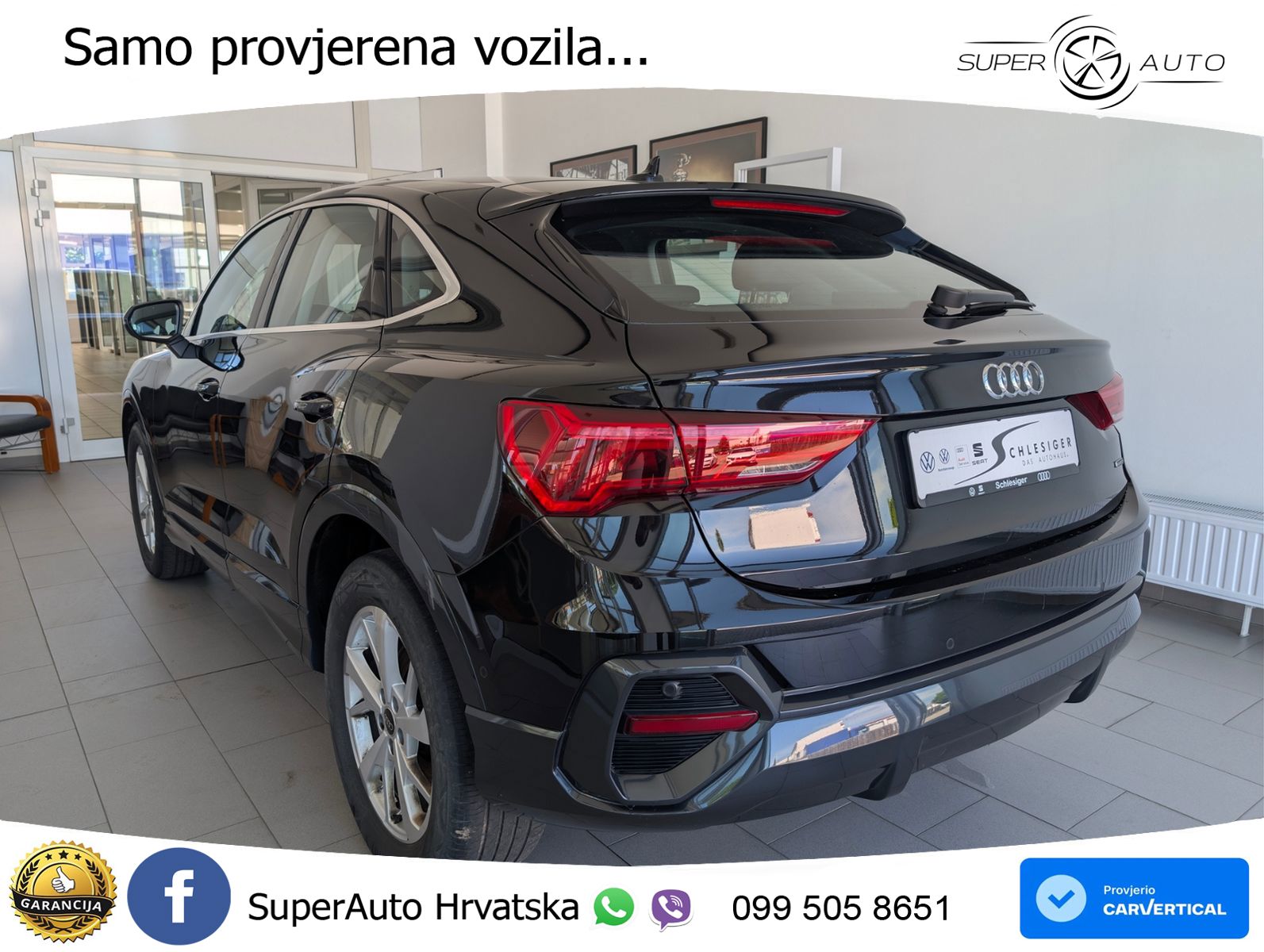 Audi Q3 Sportback 40 TDI (200 KS) quattro S tronic LED+GR SJED+ACC
