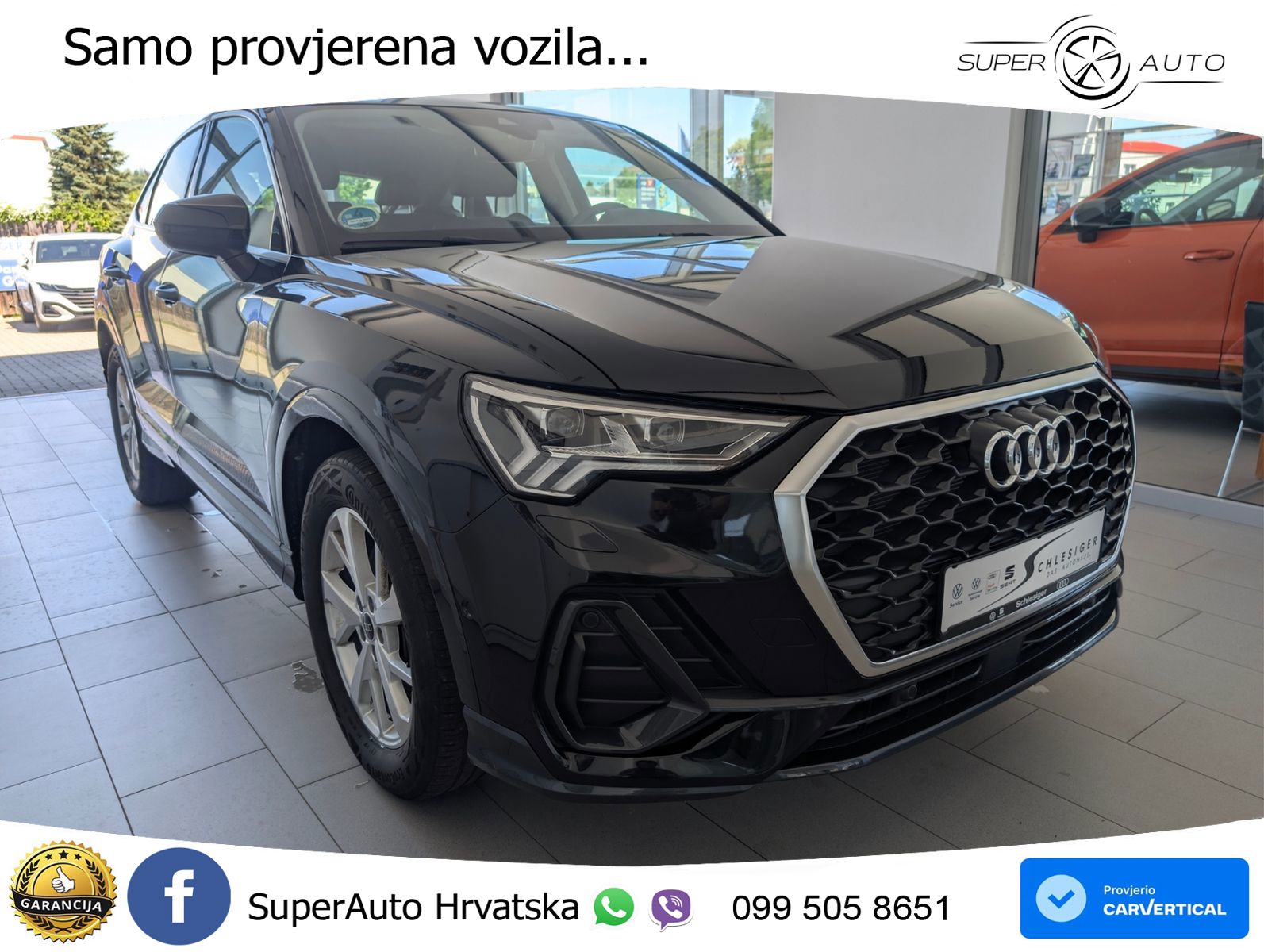 Audi Q3 Sportback 40 TDI (200 KS) quattro S tronic LED+GR SJED+ACC