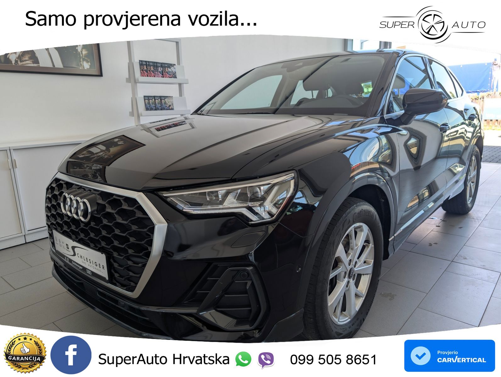 Audi Q3 Sportback 40 TDI (200 KS) quattro S tronic LED+GR SJED+ACC