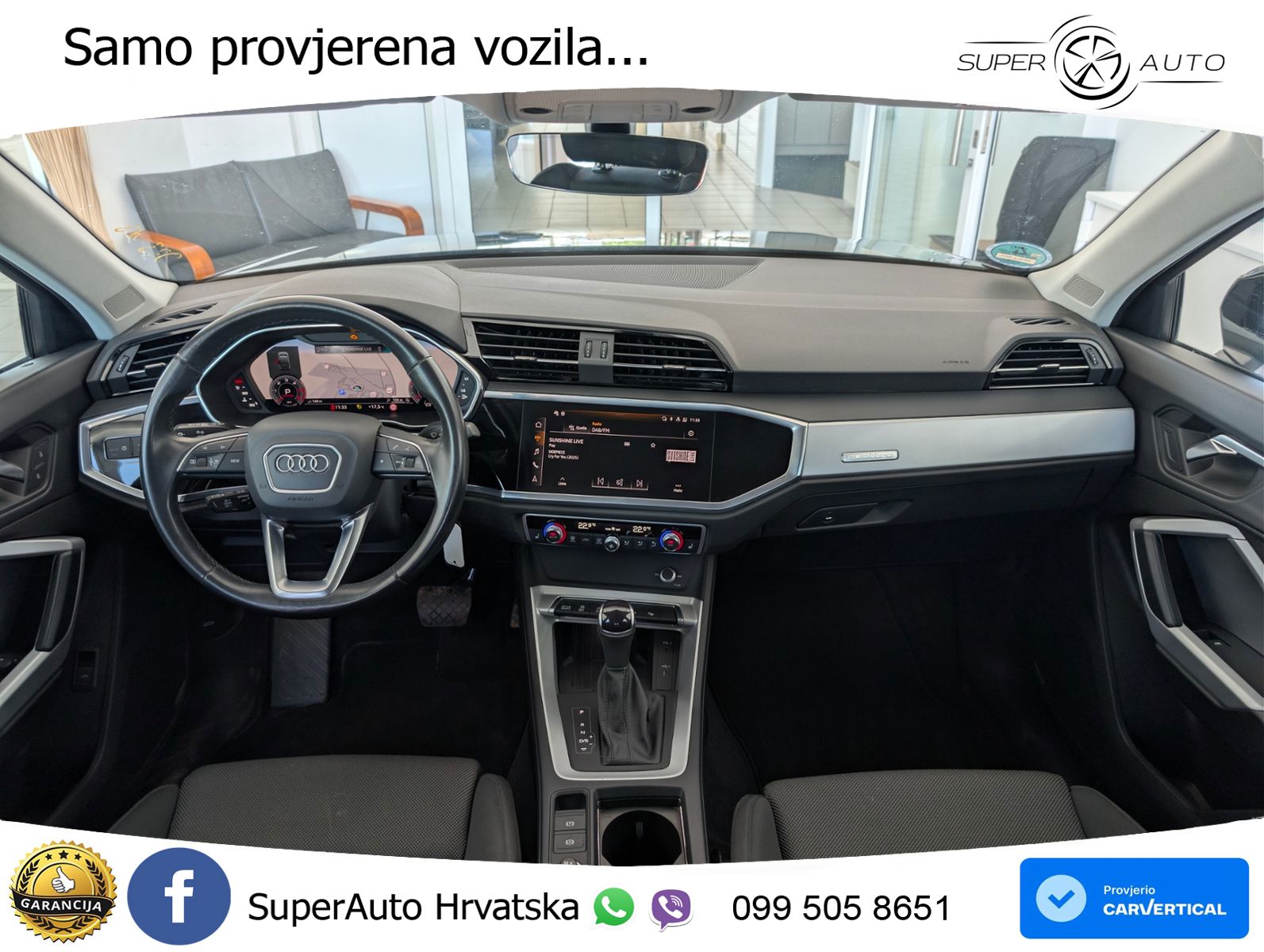 Audi Q3 Sportback 40 TDI (200 KS) quattro S tronic LED+GR SJED+ACC