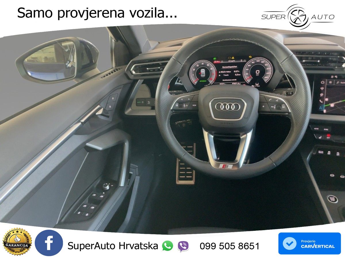 Audi A3 Limuzina 30 TFSI (116 KS) S line LED+GR SJED+ACC