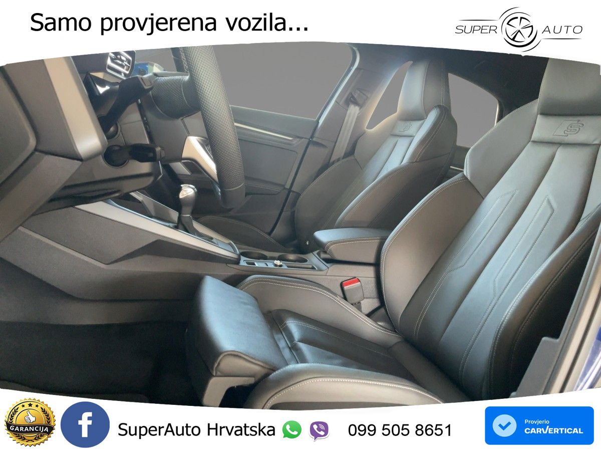 Audi A3 Limuzina 30 TFSI (116 KS) S line LED+GR SJED+ACC
