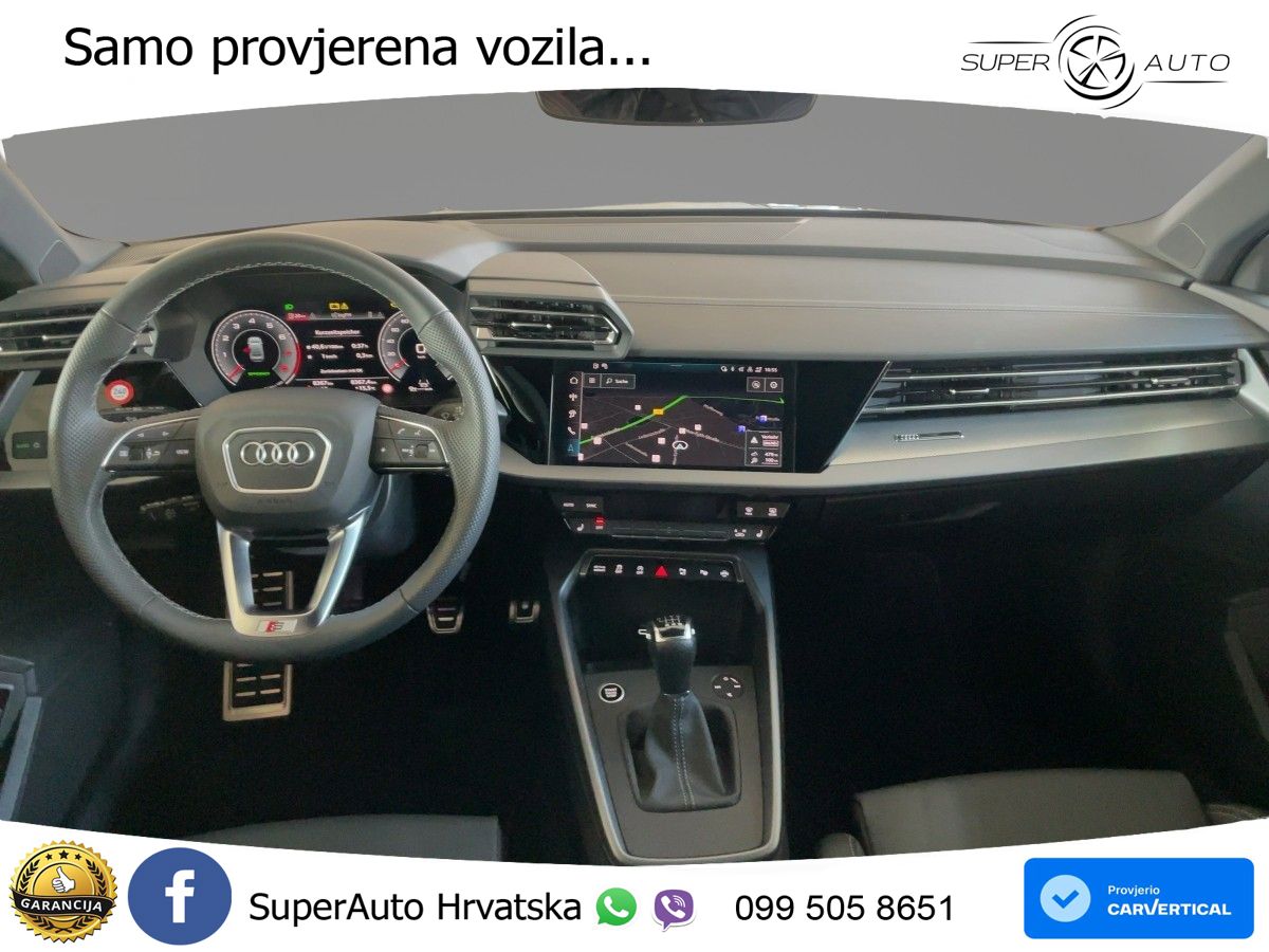 Audi A3 Limuzina 30 TFSI (116 KS) S line LED+GR SJED+ACC